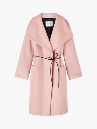 pink wool coat - Google Search