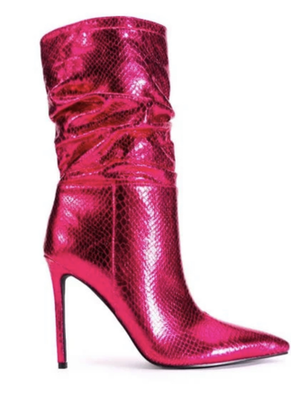 pink azalea boot