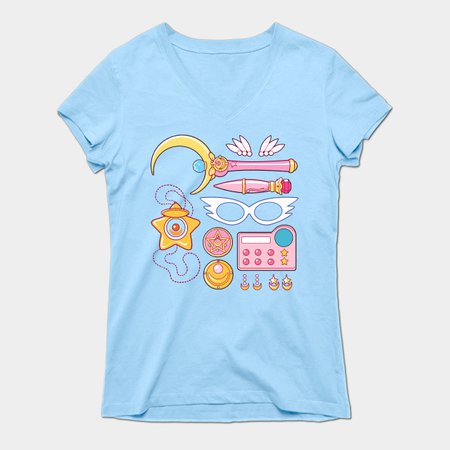 Moonie Starter Kit - Usagi Tsukino - T-Shirt | TeePublic