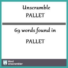 word Pallet