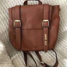 steve madden brown backpack