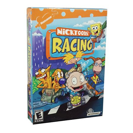 Nickelodeon Nicktoons Racing PC - Compete against the stars of Rugrats, Hey Arnold, Spongebob Squarepants, Ren & Stimpy - Walmart.com - Walmart.com