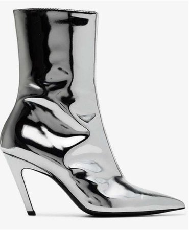 silver boot