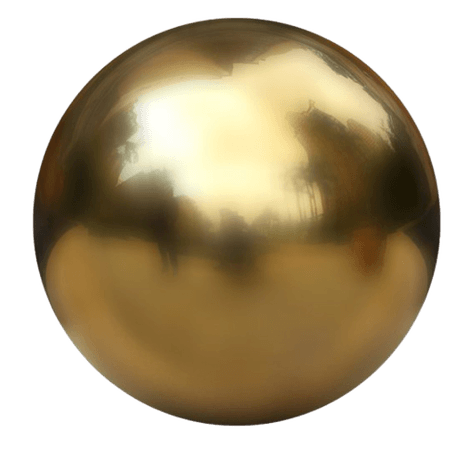 gold sphere png