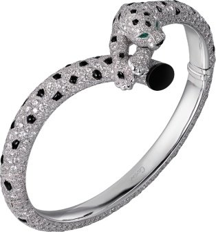 CRH6001517 - Panthère de Cartier bracelet - White gold, emeralds, onyx, diamonds - Cartier