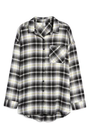 Boyfriend Plaid Button-Up Shirt | Nordstrom