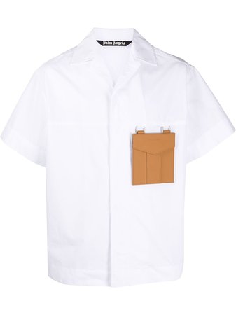 Palm Angels Pocket Detail Shirt - Farfetch