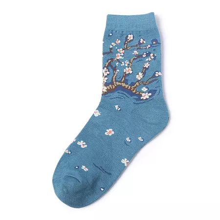 Autumn Winter Fashion Retro New Abstract Oil Painting Art Socks Men And Women Novelty Patterned Harajuku Design Van Gogh Socks-in Socks from Women's Clothing & Accessories on Aliexpress.com | Alibaba Group