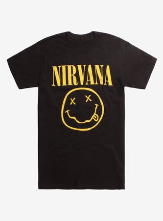 *clipped by @luci-her* Nirvana Smile T-Shirt