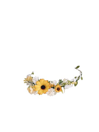Flower girl crown, Sunflower girl crown, Sunflower crown