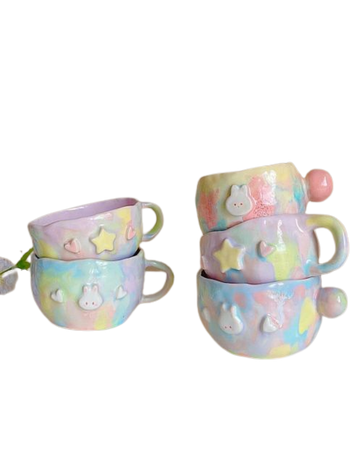 pastel cups