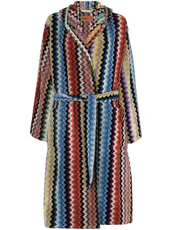 Missoni Home Adam Hooded Belted Robe - Farfetch