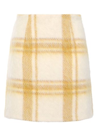 Alexachung yellow skirt