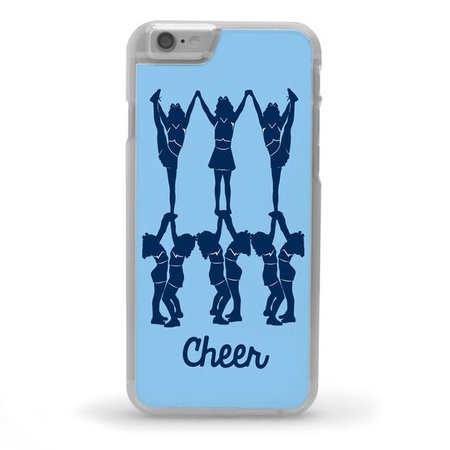 Cheerleading iPhone® Case - Cheer Pyramid  | ChalkTalkSPORTS