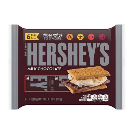 Hershey's Milk Chocolate Bar - 6ct : Target