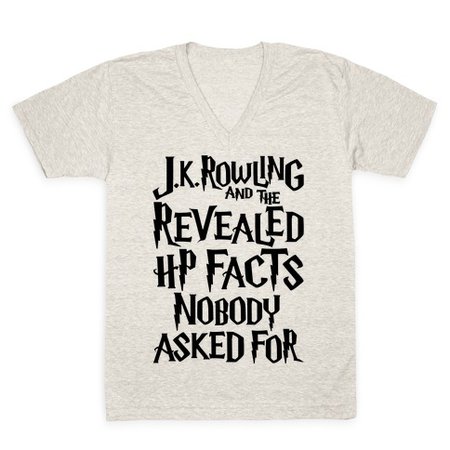 J.K. Rowling and The Revealed HP Facts Nobody Asked For Parody Baseball Tee | LookHUMAN