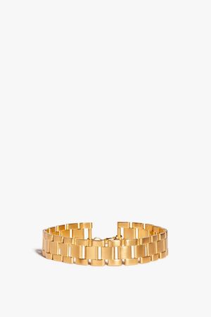 gold Victoria Beckham bracelet