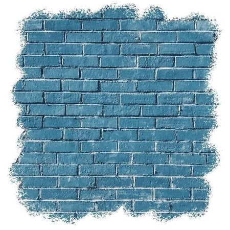 blue brick background