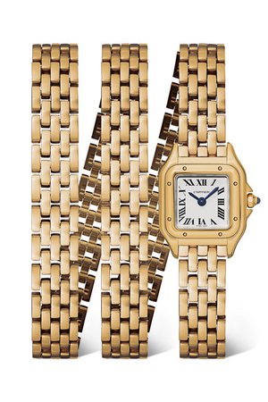 Cartier | Panthère de Cartier 20mm small 18-karat gold watch | NET-A-PORTER.COM