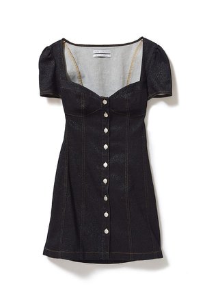 UO Daphne Corset Button-Front Mini Dress | Urban Outfitters