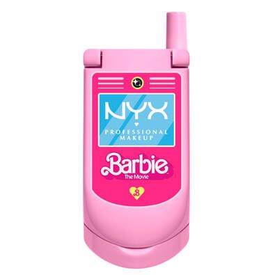 BARBIE FLIP PHONE MIRROR