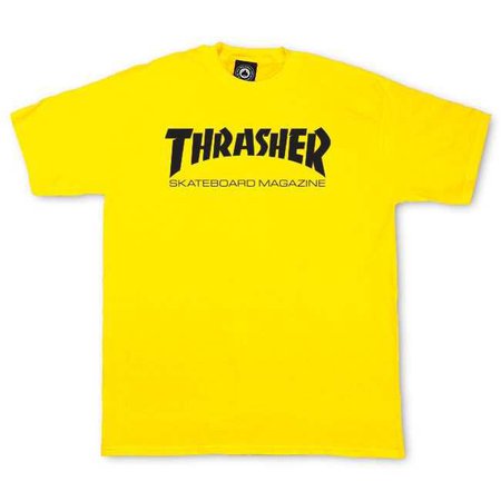 Thrasher Magazine Shop - Skate Mag T-Shirt (Yellow)