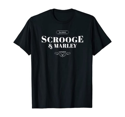 Amazon.com: Christmas Inspired Design for Ebenezer Scrooge Lovers T-Shirt: Clothing