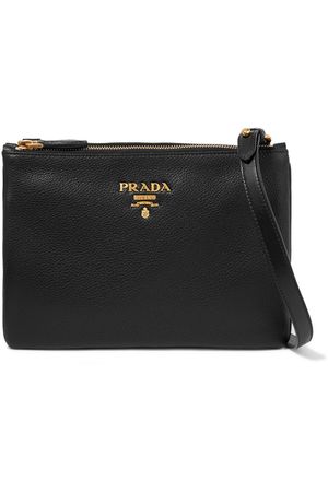 Prada | Textured-leather shoulder bag | NET-A-PORTER.COM