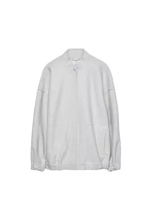 Oversize soft-touch bomber jacket - Women's Just in | Stradivarius United States