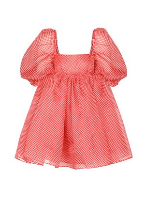 The Baby Gingham Puff Dress – Selkie