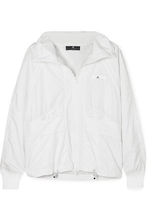 adidas by Stella McCartney | Canvas-trimmed shell jacket | NET-A-PORTER.COM