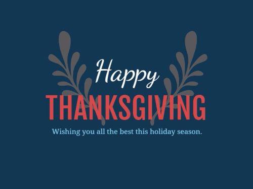 Thanksgiving cards are easy to create with Design Wizard