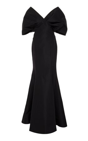 Off The Shoulder Silk Gown by Aliétte | Moda Operandi