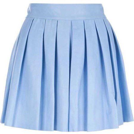 ALICE+OLIVIA 'Leah' leather mini skirt ($385)