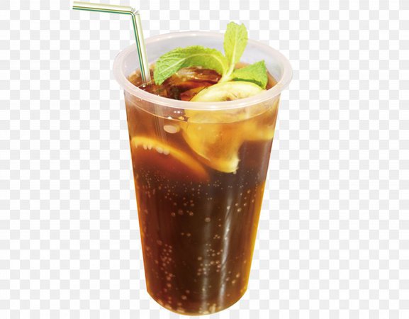 A Glass Of Juice - Juice Rum And Coke Non-alcoholic Drink