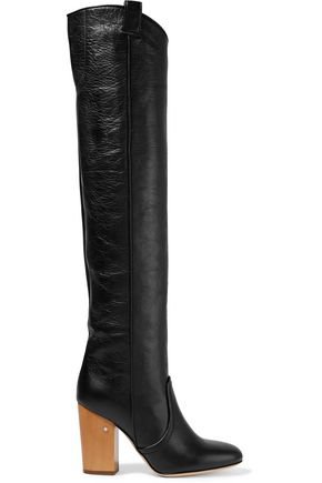 Textured-leather over-the-knee boots | LAURENCE DACADE | Sale up to 70% off | THE OUTNET
