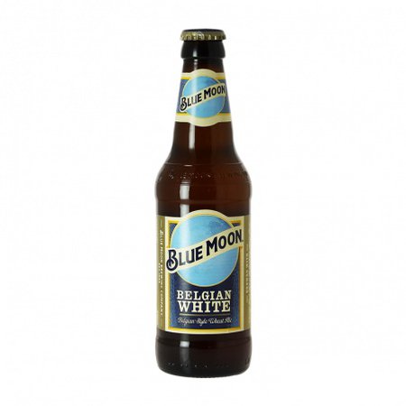 Blue Moon beer bottle