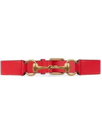 Gucci Leather belt with Horsebit