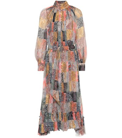Ninety-Six paisley silk dress