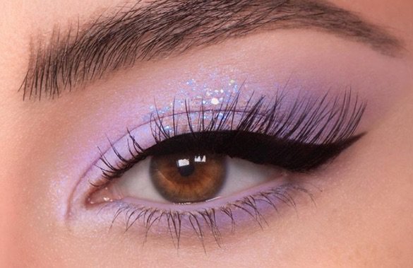Lavender Eye Makeup