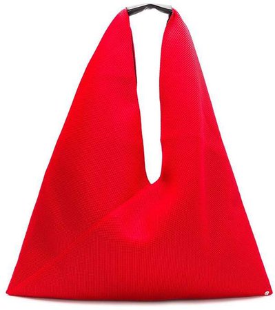 Triangle Handle tote bag