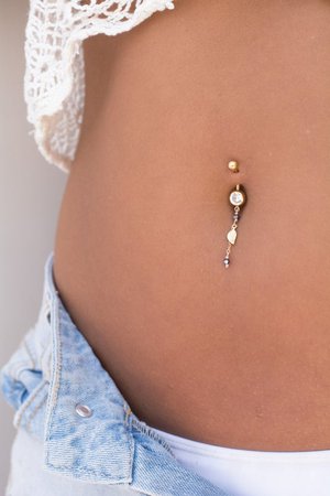 belly piercing - Google Search