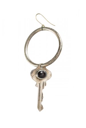 janet jackson key hoop earrings - Google Search