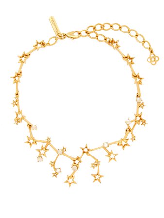 Constellation crystal-embellished necklace | Oscar De La Renta | MATCHESFASHION.COM