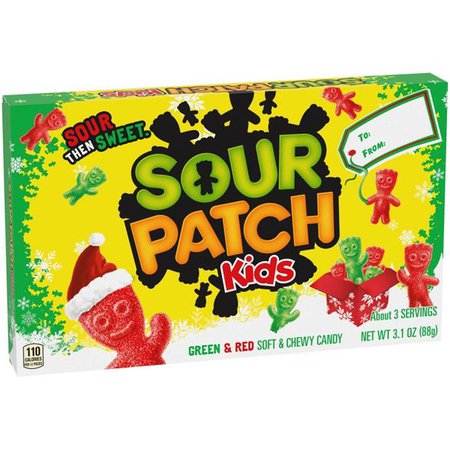 Sour Patch Kids Holiday Theater Box - 3.1oz : Target