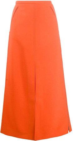 A-line maxi skirt
