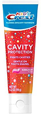 Amazon.com: Kid's Crest Cavity Protection Bubblegum Flavor Toothpaste Gel Formula, 4.2 oz: Beauty
