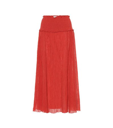 Veneto Cotton-Blend Maxi Skirt - Zimmermann | Mytheresa
