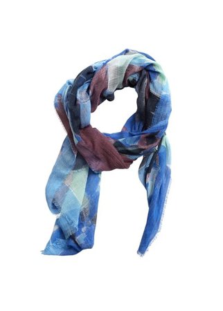 Violeta BY MANGO Multicolor print scarf