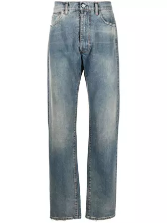 Maison Margiela low-rise straight-leg Jeans - Farfetch
